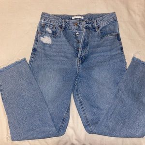 Pacsun Ultra High Rise Slim Mom Jeans